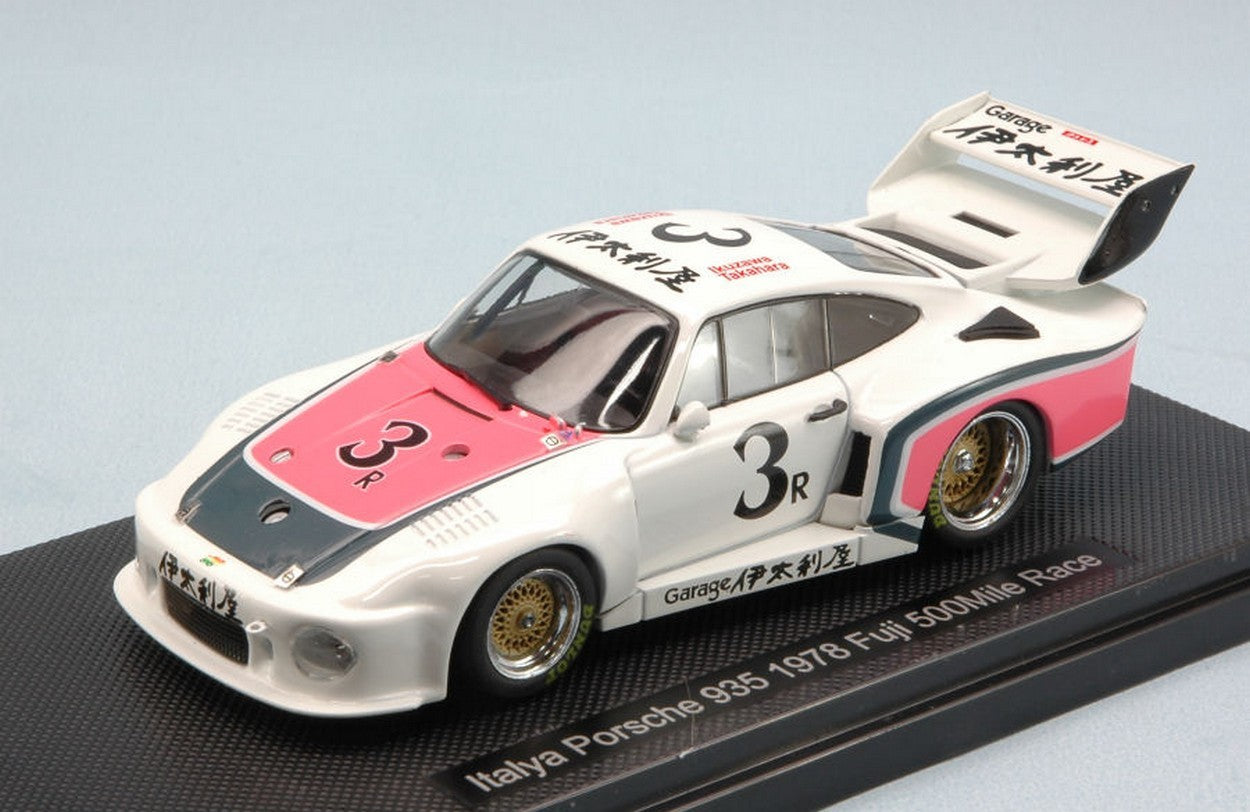 SCALE MODEL COMPATIBLE WITH PORSCHE 935 N.3 4th FUJI 500 MILES 1978 IKUZAWA-TAKAHARA 1:43 EBBRO EB44600