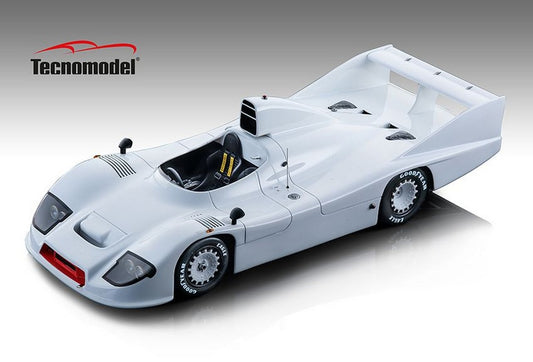 MODELLINO IN SCALA COMPATIBILE CON PORSCHE 936 1977 PRESS WHITE VERSION 1:18 TECNOMODEL TMD18148A