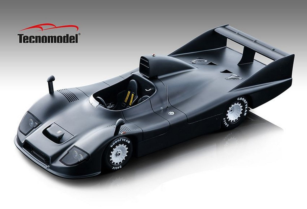 MODELLINO IN SCALA COMPATIBILE CON PORSCHE 936 1977 TEST VERSION MATT BLACK 1:18 TECNOMODEL TMD18148D