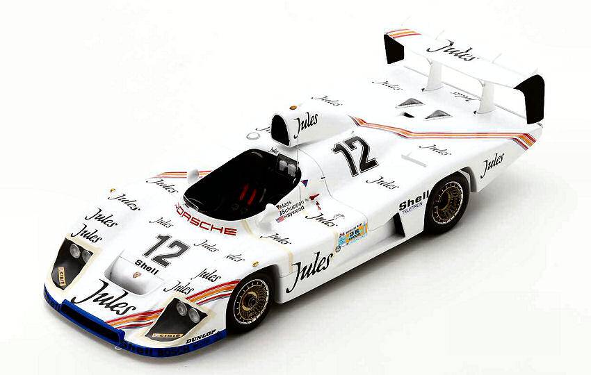 MODELLINO IN SCALA COMPATIBILE CON PORSCHE 936/81 N.12 LM 1981 J.MASS-V.SCHUPPAN-H.HAYWOOD 1:18 SPARK MODEL 18S525