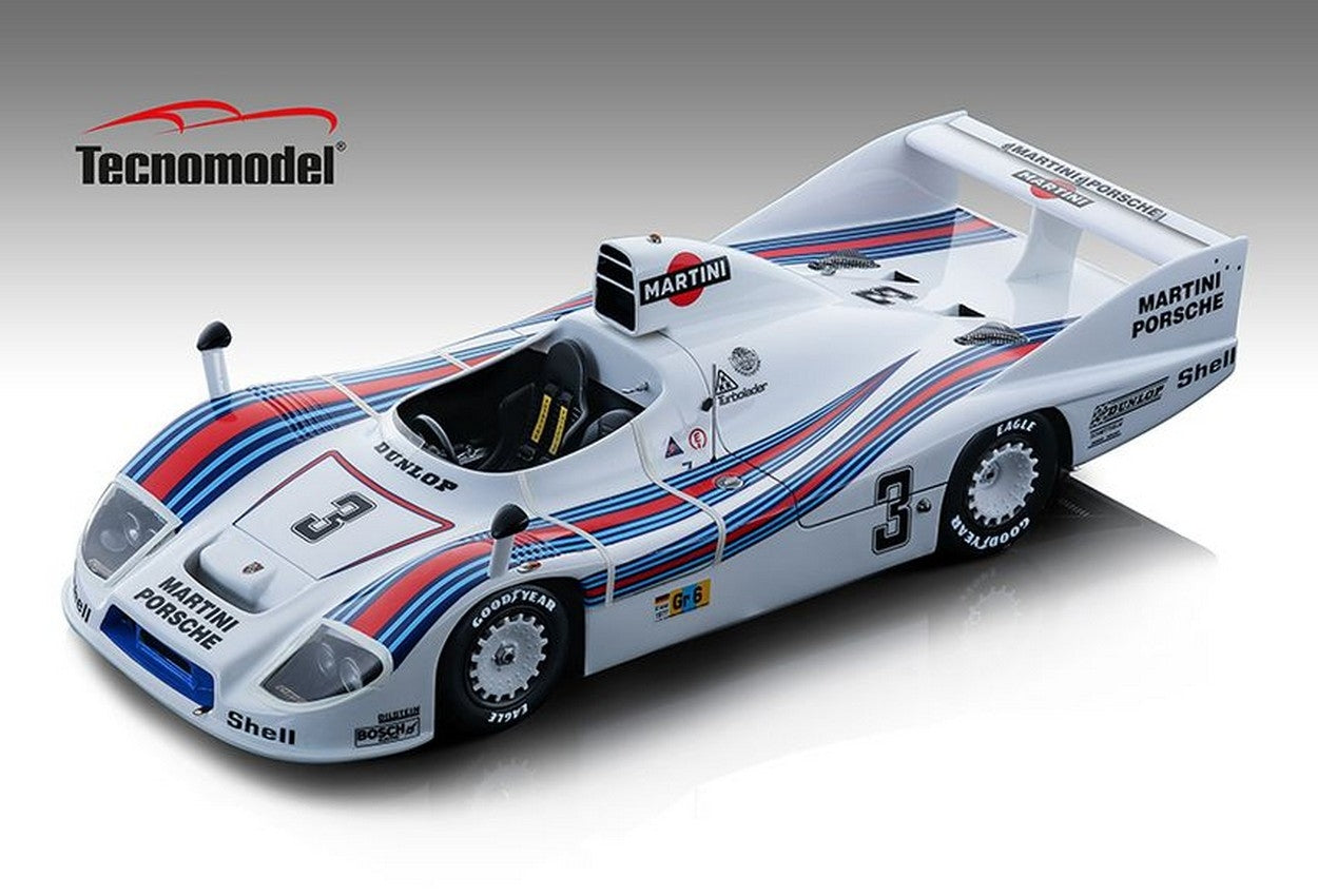 MODELLINO IN SCALA COMPATIBILE CON PORSCHE 936 N.3 DNF LE MANS 1977 ICKX-PESCAROLO 1:18 TECNOMODEL TMD18148B