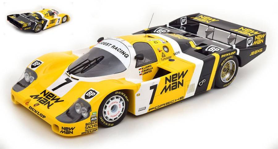 SCALE MODEL COMPATIBLE WITH PORSCHE 956 LH N.7 WINNER LM 1985 LUDWIG-BARILLA-WINTER 1:12 CMR CLASSIC REPLICARS CMR12021