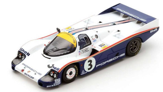 MODELLINO IN SCALA COMPATIBILE CON PORSCHE 956 N.3 WINNER LM 1983 HOLBERT-HAYWOOD-SCHUPPAN 1:43 REPRO SPARK MODEL 43LM83