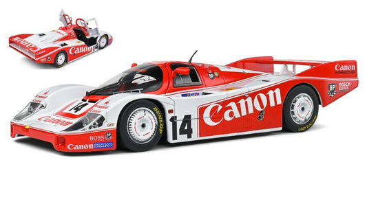 MODELE REDUIT COMPATIBLE AVEC PORSCHE 956 TURBO N.14 24h LE MANS 1983 J.PALMER/R.LLOYD 1:18 SOLID SL1805506