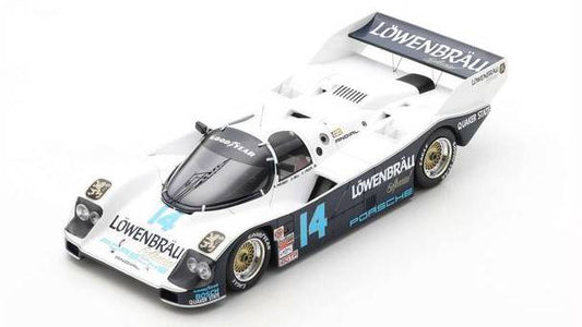 MODELLINO IN SCALA COMPATIBILE CON PORSCHE 962 C N.14 WINNER 24 H DAYTONA 1986 HOLBERT-BELL-UNSER 1:18 SPARK MODEL 18DA86