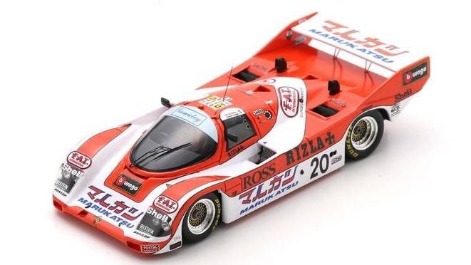 MODELLINO IN SCALA COMPATIBILE CON PORSCHE 962 C N.20 19th LM 1990 COHEN OLIVAR-LEE DAVEY-LAVAGGI 1:43 SPARK MODEL S9881