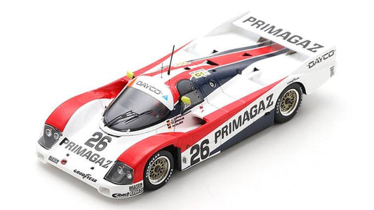 MODELLINO IN SCALA COMPATIBILE CON PORSCHE 962 C N.26 LM 1990 DUEZ-GROHS-OPPERMANN 1:43 SPARK MODEL S9884