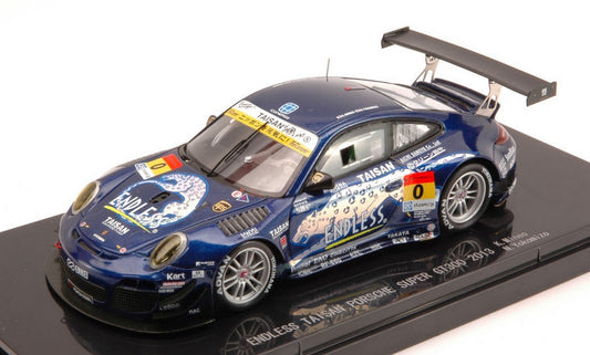 SCALE MODEL COMPATIBLE WITH PORSCHE 997 GT3 N.0 12th SUPER GT300 2013 K.MINEO-N.YOKOMIZO 1:43 EBBRO EB44925