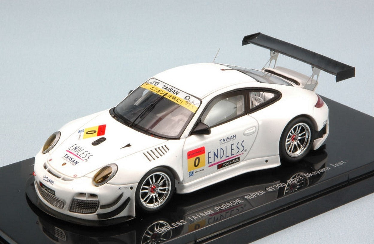 SCALE MODEL COMPATIBLE WITH PORSCHE 997 GT3 N.0 OKAYAMA TEST SUPER GT300 2013 1:43 EBBRO EB44949