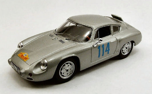 MODELLINO IN SCALA COMPATIBILE CON PORSCHE ABARTH N.114 RETIRED TOUR DE CORSE 1960 BOUCHET-MAIRESSE 1:43 BEST MODEL BT9373