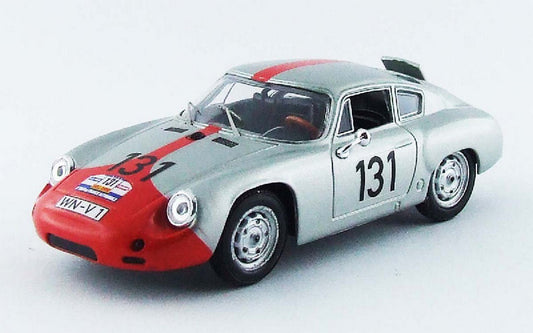 SCALE MODEL COMPATIBLE WITH PORSCHE ABARTH N.131 DNF TOUR DE FRANCE 1961 WALTER-STRAHLE 1:43 BEST MODEL BT9564