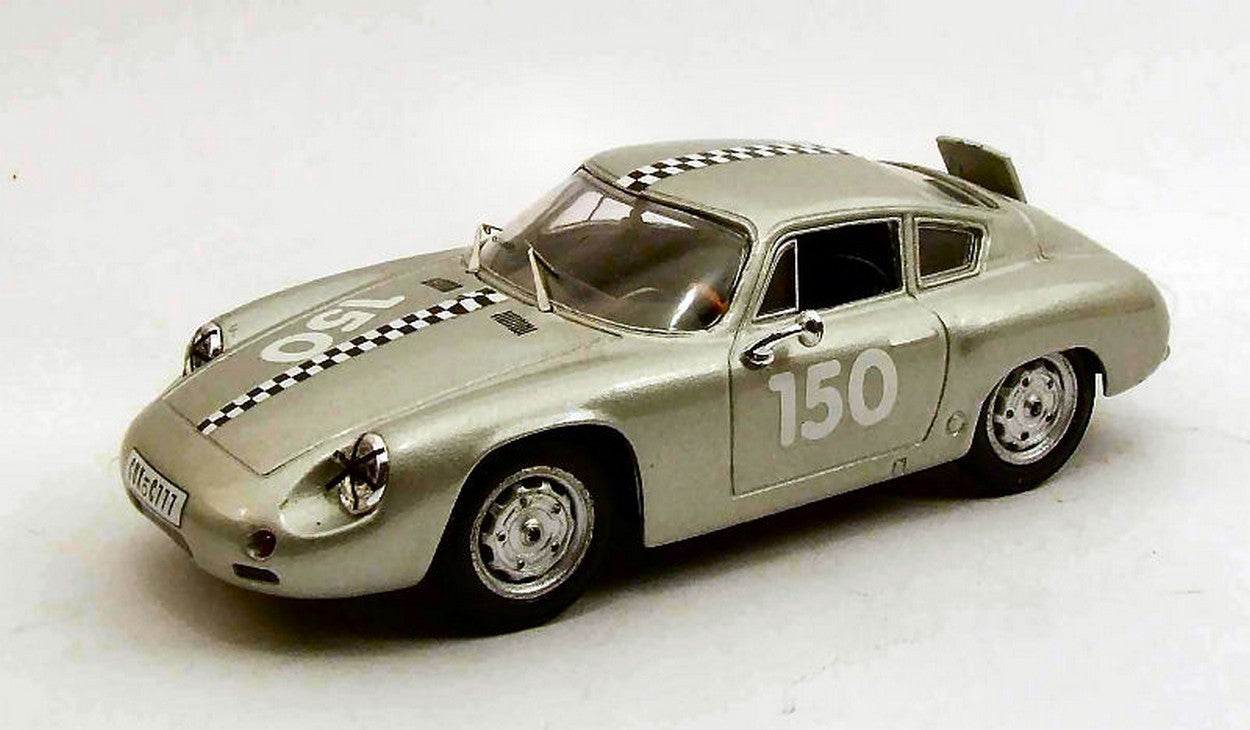 MODELLINO IN SCALA COMPATIBILE CON PORSCHE ABARTH N.150 HOCKENHEIM 1961 F.HAHNL 1:43 BEST MODEL BT9468