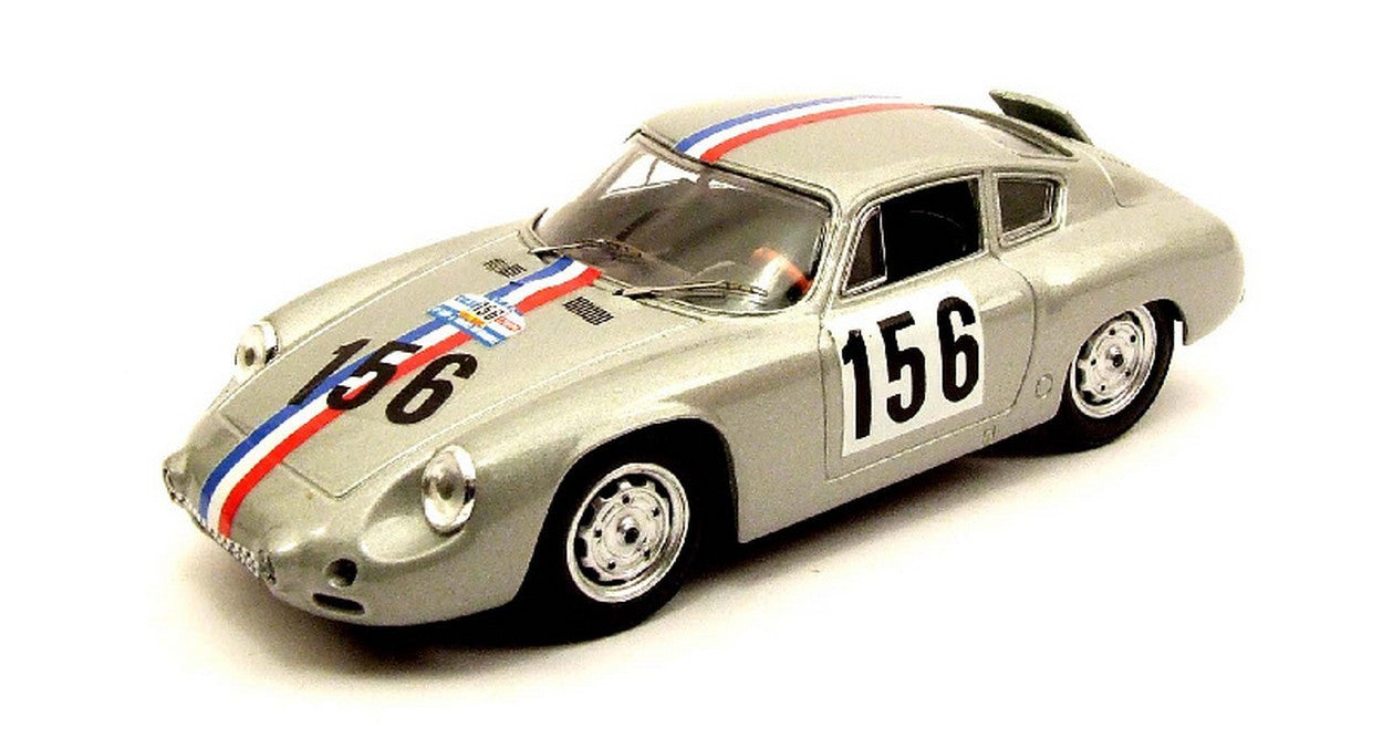 MODELLINO IN SCALA COMPATIBILE CON PORSCHE ABARTH N.156 TOUR DE FRANCE 1961 R.BUCHET 1:43 BEST MODEL BT9430