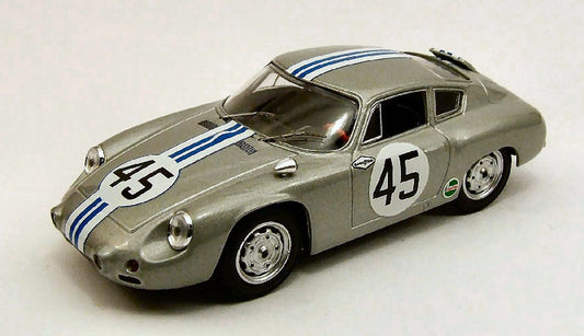 MODELLINO IN SCALA COMPATIBILE CON PORSCHE ABARTH N.45 12th 12H SEBRING 1964 C.CASSEL-D.SESSLAR 1:43 BEST MODEL BT9410