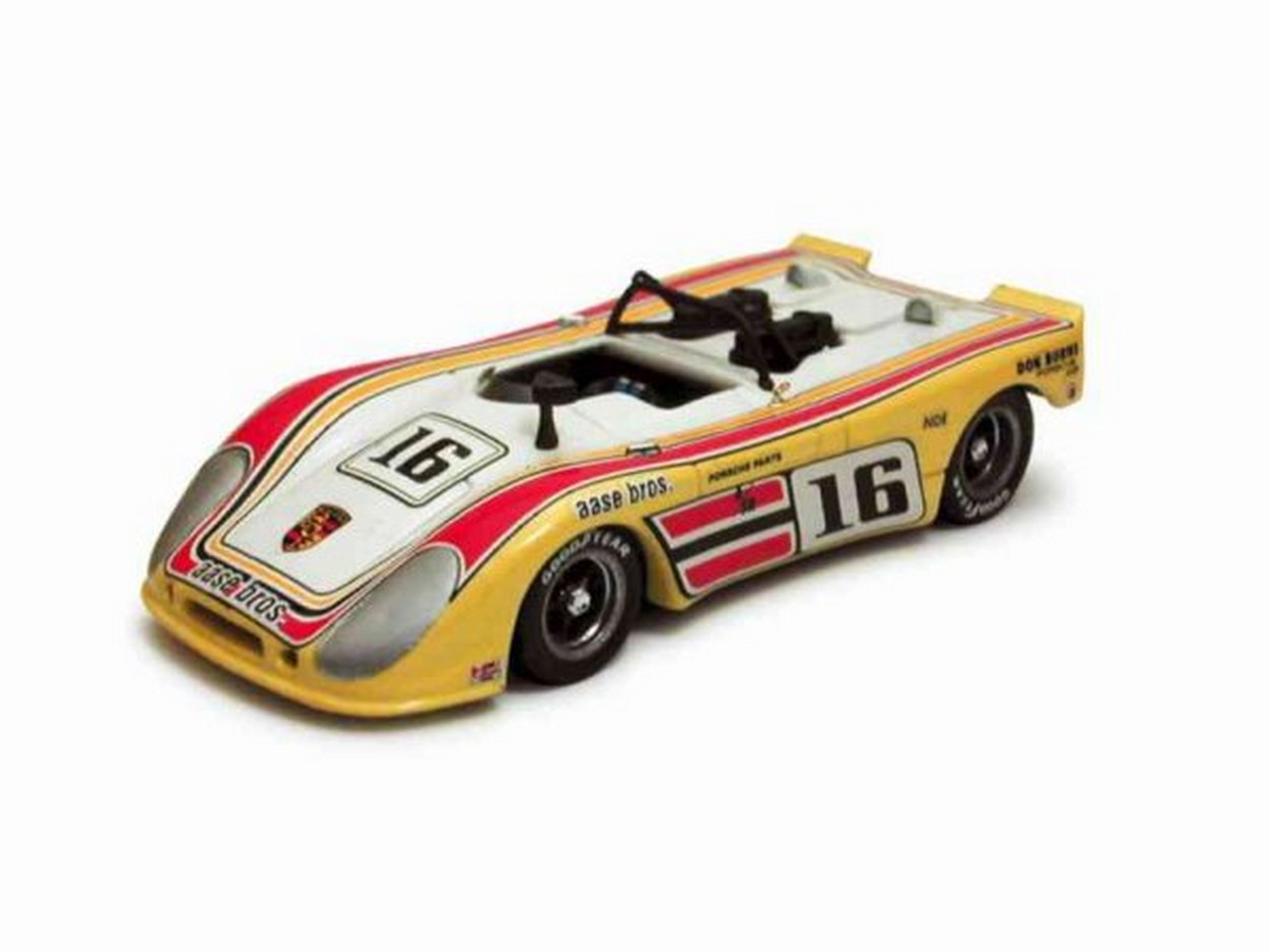 MODELLINO IN SCALA COMPATIBILE CON PORSCHE FLUNDER N.16 DNF WATKINS GLEN 1974 D.AASE 1:43 BEST MODEL BT9270