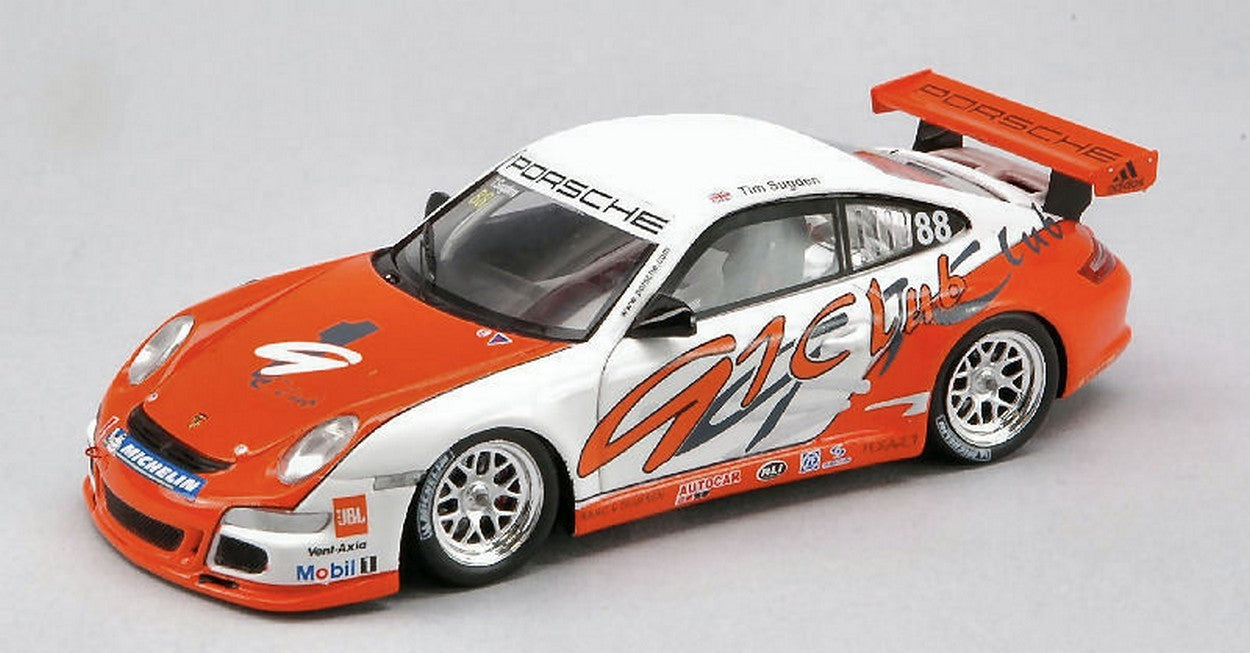 SCALE MODEL COMPATIBLE WITH PORSCHE GT 3 N.88 WINN.CUP ASIA 2007 SPARK MODEL S1906