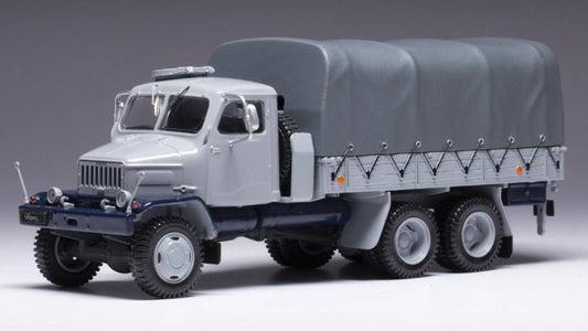 SCALE MODEL COMPATIBLE WITH PRAGA V3S &amp; 6 WD 1962 GRAY 1:43 IXO MODEL TRUD005