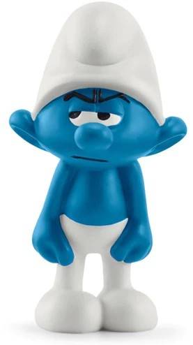 SCALE MODEL COMPATIBLE WITH GRUMPY SMURF SCHLEICH SCH20836 3D FIGURES