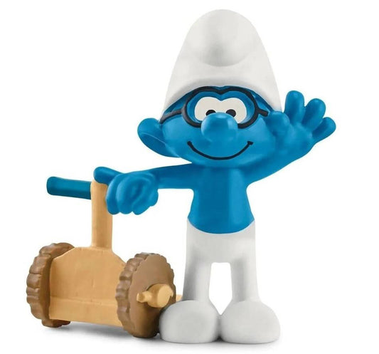 SCALE MODEL COMPATIBLE WITH SMURF WITH ELECTRIC SCOOTER SCHLEICH 3D FIGURE SCH20834