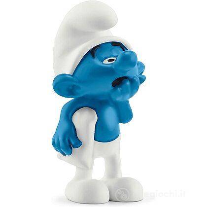 SCALE MODEL COMPATIBLE WITH SCHLEICH LAZY SMURF SCH20838 3D FIGURES