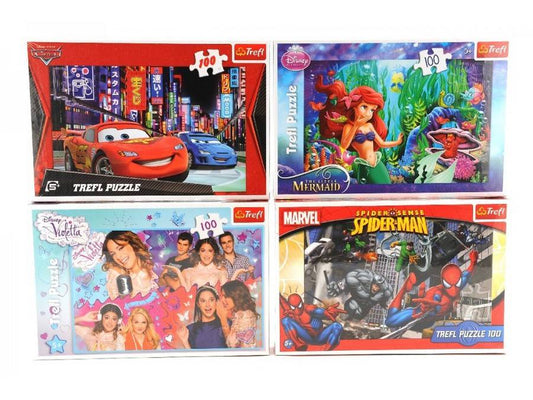 MODELLINO IN SCALA COMPATIBILE CON PUZZLE DISNEY 4 ASS.PZ.100 PRODUTTORI VARI GO7224