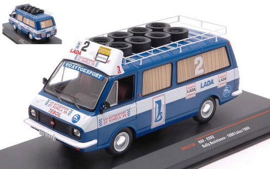 MODELLINO IN SCALA COMPATIBILE CON RAF 2203 TALBOT SPORT RALLY SERVICE 100 LAKES 1984 RACK AND WHEELS 1:43 IXO MODEL RAC373X