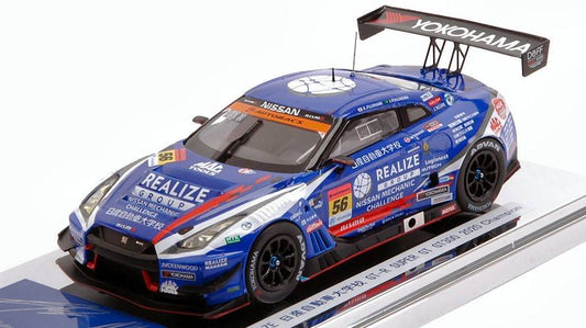 MODELE REDUIT COMPATIBLE AVEC REALISE GT-R N.56 SUPER GT300 2020 CHAMPION 1:43 EBBRO EB45749