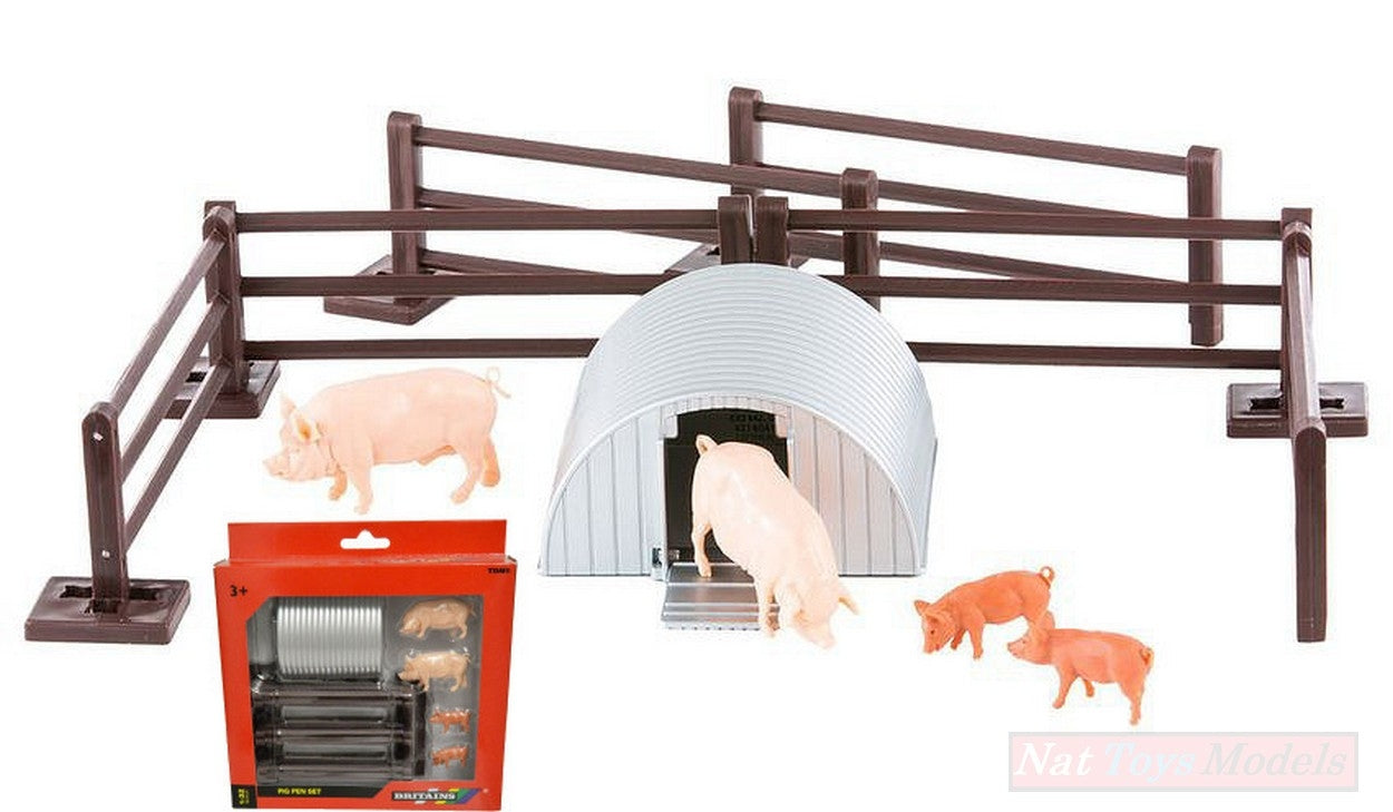 SCALE MODEL COMPATIBLE WITH PIG PEN SET 1:32 BRITAINS LC43140