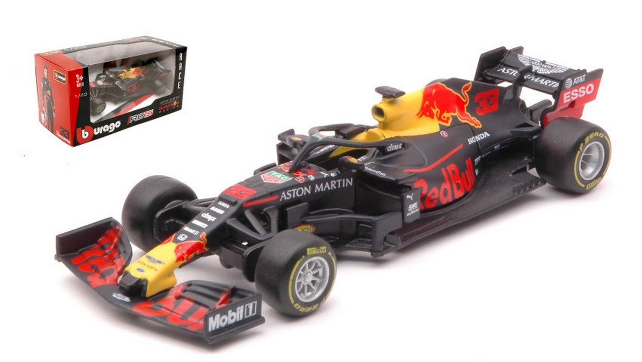 MODELLINO IN SCALA COMPATIBILE CON RED BULL RB15 MAX VERSTAPPEN 2019 N.33 1:43 BURAGO BU38039V