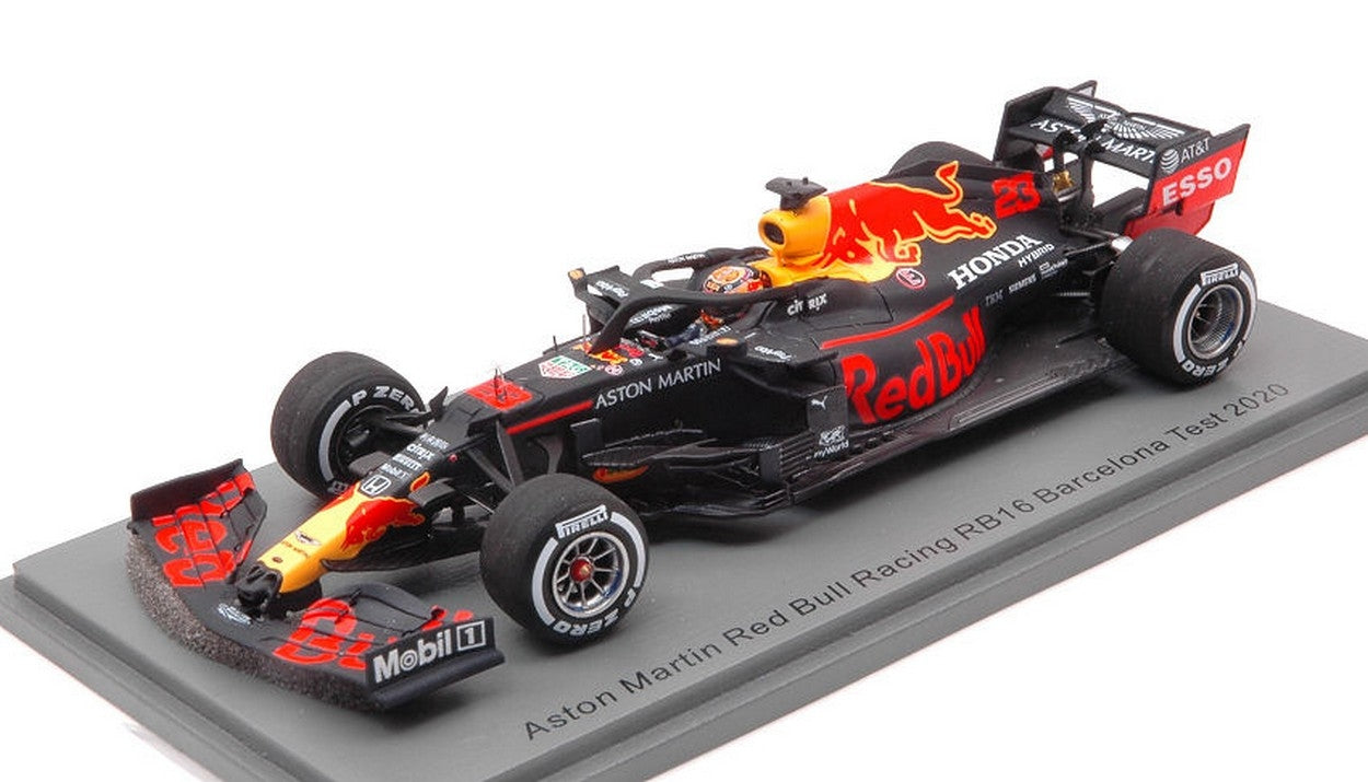 MODELLINO IN SCALA COMPATIBILE CON RED BULL RB16 ALEXANDER ALBON 2020 N.33 BARCELONA TEST 1:43 SPARK MODEL S6459