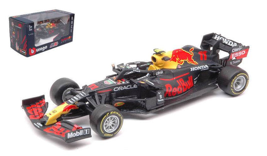 SCALE MODEL COMPATIBLE WITH RED BULL RB16B SERGIO PEREZ 2021 N.11 1:43 BURAGO BU38055P