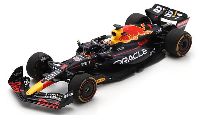 MODELE REDUIT COMPATIBLE AVEC RED BULL RB18 MAX VERSTAPPEN 2022 N.1 WINNER GP DE BELGE 1:43 SPARK MODEL S8547