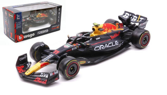 SCALE MODEL COMPATIBLE WITH RED BULL RB19 N.11 2023 SERGIO PEREZ 1:43 BURAGO BU38082P