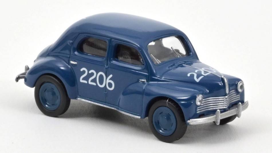 SCALE MODEL COMPATIBLE WITH RENAULT 4 CV 1954 N.2206 RACING 1:64 NOREV NV310937