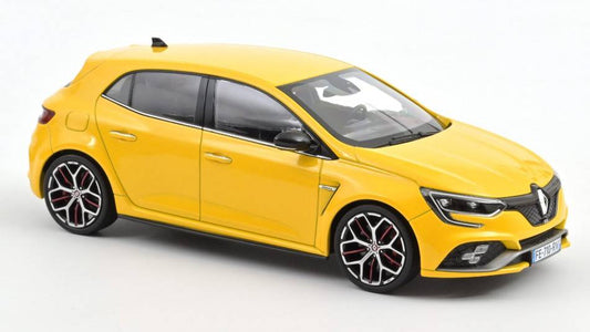 MODELE REDUIT COMPATIBLE AVEC RENAULT MEGANE RS TROPHY 2019 JAUNE SIRIUS 1:18 NOREV NV185393