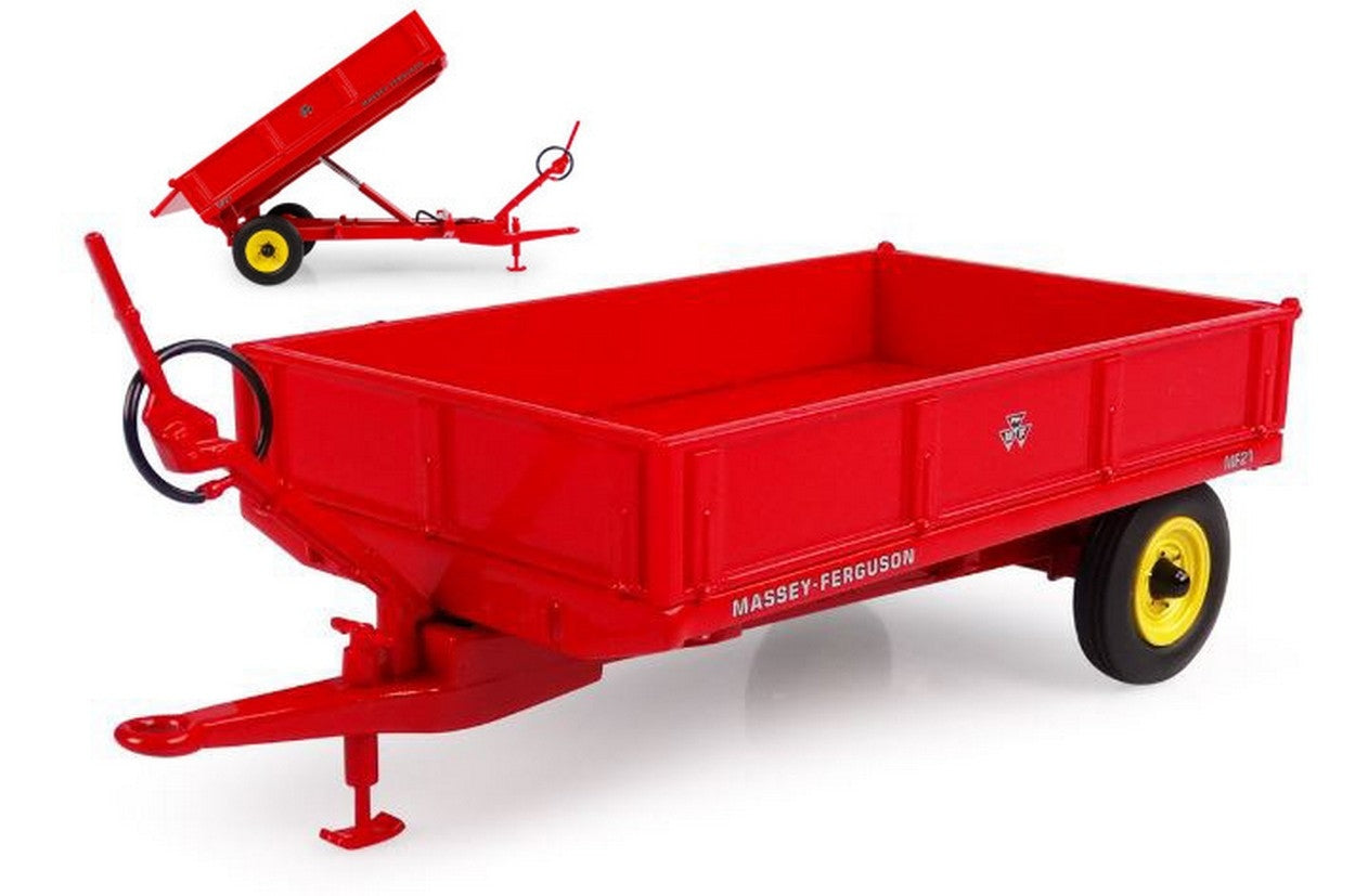 SCALE MODEL COMPATIBLE WITH MASSEY FERGUSON MF 21 1:32 UNIVERSAL HOBBIES UH6241 TRAILER