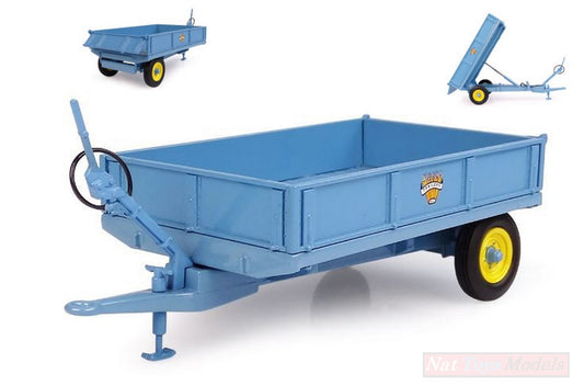 SCALE MODEL COMPATIBLE WITH WEEKS POPULAR 3.5 TON HYDRAULIC TIPPING TRAILER 1:32 UNIVERSAL HOBBIES UH6215