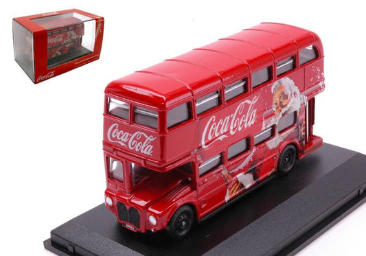 SCALE MODEL COMPATIBLE WITH ROUTEMASTER XMAS COCA COLA 1:76 OXFORD OXF76RM114CC