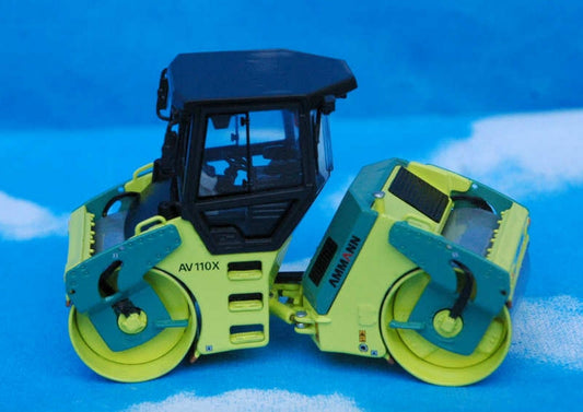 SCALE MODEL COMPATIBLE WITH AMMAN AV 110 ROAD ROLLER 1:50 ROS RS00193