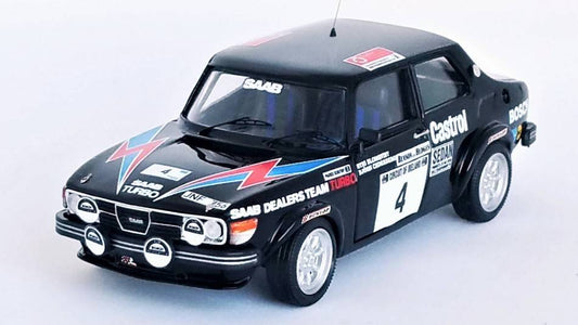 SCALE MODEL COMPATIBLE WITH SAAB 99 6th CIRCUIT OF IRELAND 1979 BLOMQVIST/CEDERBERG 1:43 TROFEU TFDSN91