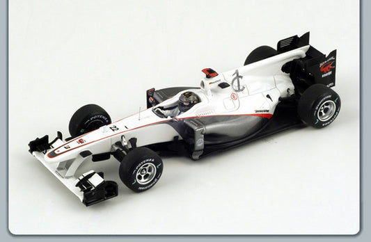 SCALE MODEL COMPATIBLE WITH SAUBER N.HEIDFELD 2010 BRAZIL GP 1:43 SPARK MODEL S3013