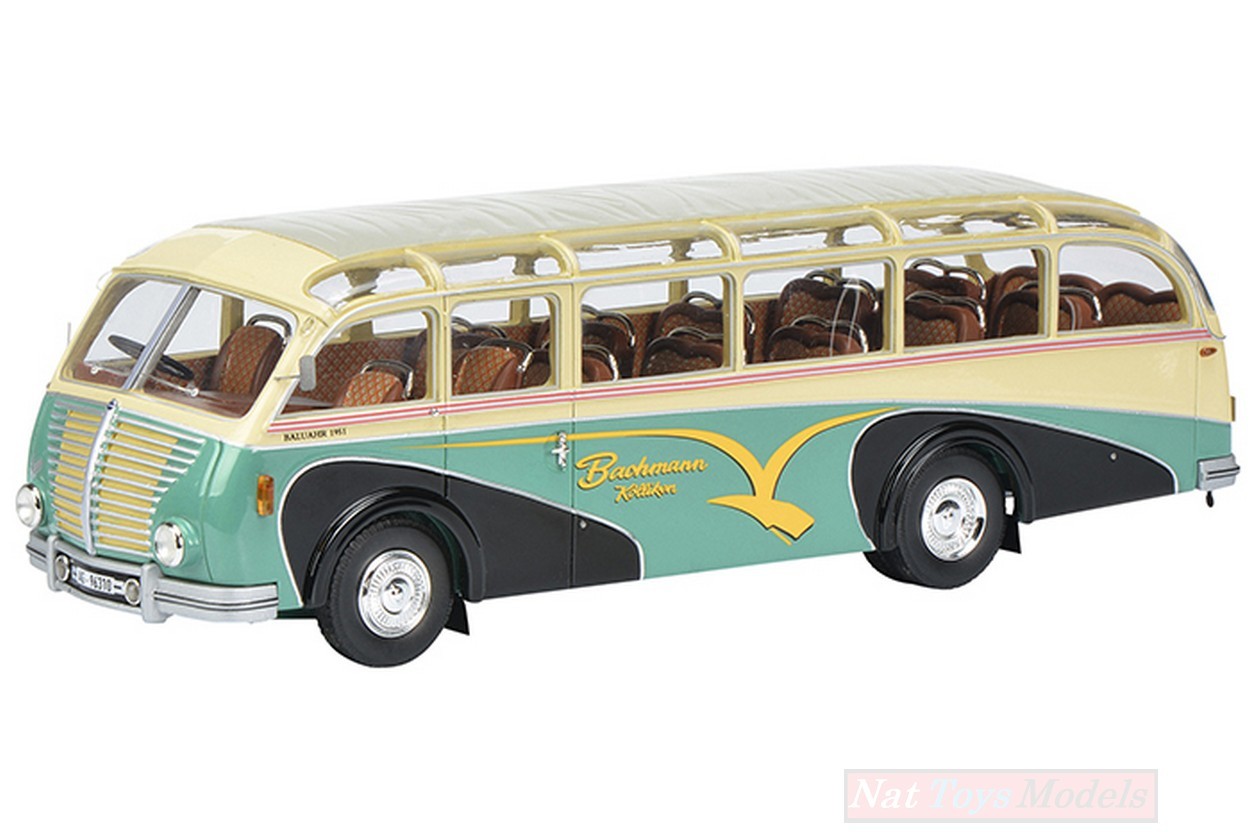 MODELE REDUIT COMPATIBLE AVEC SAURER 3C-H BUS BACHMANN 1:43 SCHUCO SH9006