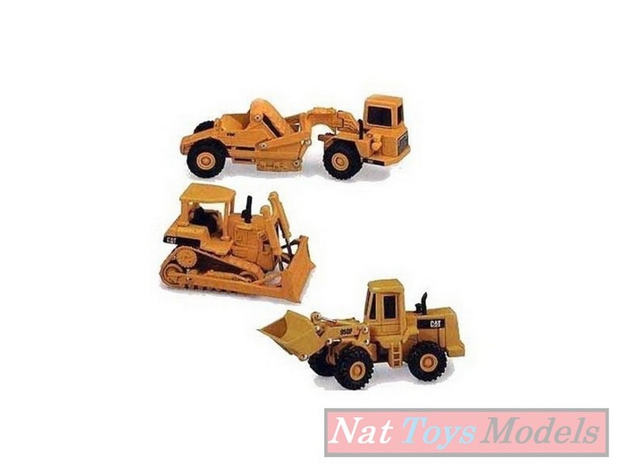 SCALE MODEL COMPATIBLE WITH SET CAT 613C+950F+D6H 3 pieces 1:64 NORSCOT NR55018