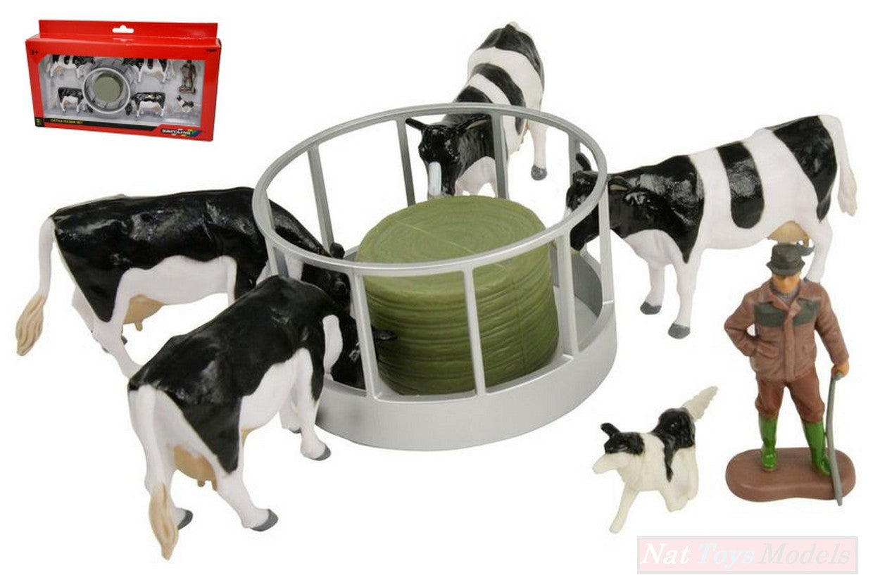 SCALE MODEL COMPATIBLE WITH LIVESTOCK FEEDER SET 1:32 BRITAINS LC43137