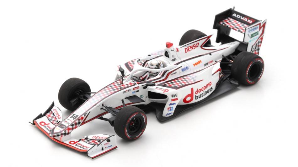 SCALE MODEL COMPATIBLE WITH SF19 N.14 SUPER FORMULA 2022 KAZUYA OSHIMA 1:43 SPARK MODEL SJ119