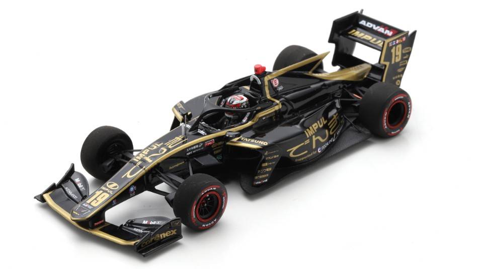 SCALE MODEL COMPATIBLE WITH SF19 N.19 SUPER FORMULA 2022 YUHI SEKIGUCHI 1:43 SPARK MODEL SJ120