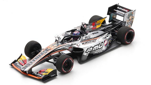 SCALE MODEL COMPATIBLE WITH SF19 N.39 SUPER FORMULA 2022 SENA SAKAGUKI 1:43 SPARK MODEL SJ125