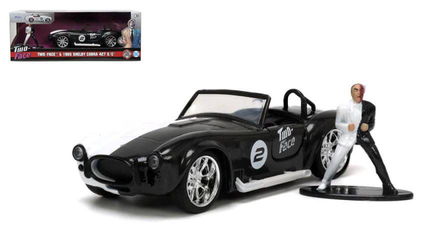 MODÈLE RÉDUIT COMPATIBLE AVEC SHELBY COBRA 427 1965 TWO FACE 1:32 JADA TOYS JADA253253012