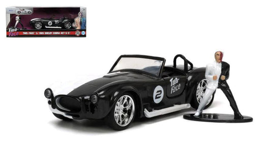 MODELLINO IN SCALA COMPATIBILE CON SHELBY COBRA 427 1965 TWO FACE 1:32 JADA TOYS JADA253253012