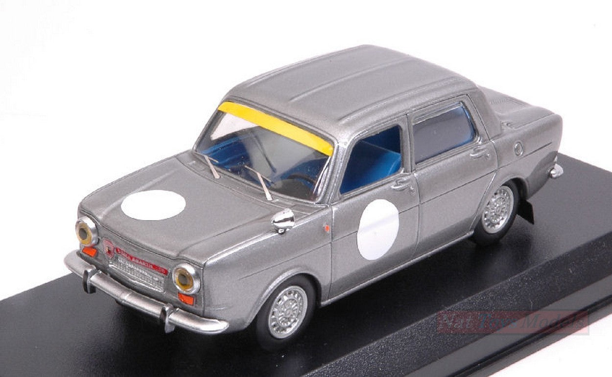 MODELE REDUIT COMPATIBLE AVEC SIMCA 1150 ABARTH RALLYE 1963 1:43 MEILLEUR MODELE BT9697